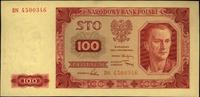 100 złotych 1.07.1948, seria DN, Miłczak 139b