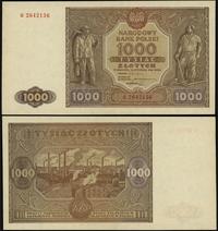 1.000 złotych 15.01.1946, seria G, numeracja 264