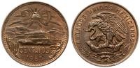 20 centavos 1965, Meksyk, brąz, pięknie zachowan