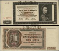 500 koron 24.02.1942, seria Ga, numeracja 737700