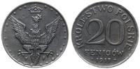 Polska, 20 fenigów, 1917