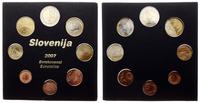 zestaw 8 monet 2007, nominały: 1 cent, 2 centy, 