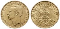 20 marek 1911 A, Berlin, złoto 7.96 g, AKS 155, 