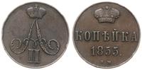 Polska, 1 kopiejka, 1855 BM