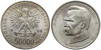 Polska, zestaw 2 x 50.000 złotych, 1988