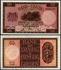 50 guldenów 5.02.1937, numer serii H 299592, rza