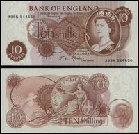 Wielka Brytania, 10 szylingów, 1966-1970