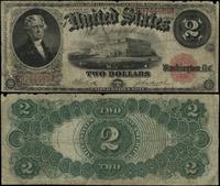 2 dolary 1917, seria B9744469A, czerwona pieczęć