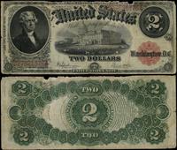 2 dolary 1917, seria D27821376A, czerwona pieczę