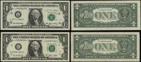 zestaw 2 banknotów, 1 dolar 2006 Federal Reserve