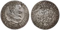 szóstak 1596, Malbork, małe popiersie króla, pię