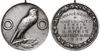 medal nagrodowy 1930, Ptak na gałązce, z boków d