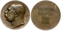 medal pamiątkowy 1915, Aw: Głowa Franciszka Józe