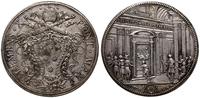 piastra 1675, Rzym, Aw: Tarcza herbowa i napis w