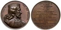 Francja, medal z serii władcy Francji - Childeryk I, 1840