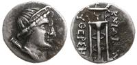 tetrobol ok III w. pne, Aw: Głowa Artemis w praw