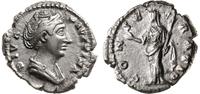 denar pośmiertny po 141, Rzym, Aw: Popiersie ces