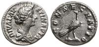 denar 176-180, Rzym, Aw: Popiersie cesarzowej w 