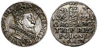 trojak 1603, Kraków, ładna moneta z pięknym port