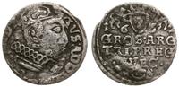 trojak koronny (szwedzka) 1632, Elbląg, moneta z