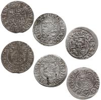 zestaw 3 monet, w zestawie: półtorak 1623 Ryga, 