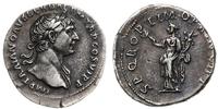 denar 112-114, Rzym, Aw: Popiersie cesarza w wie