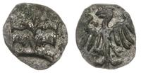 denar, Aw: Korona; Rw: Orzeł heraldyczny, srebro