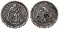 1/4 dolara (25 centów) 1857, Filadelfia, typ Sea