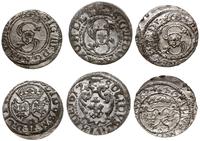 lot 3 monet, szelągi: 1624 oraz niewidoczna data