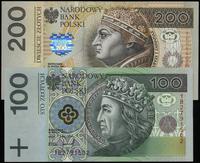 Polska, zestaw: 100 i 200 złotych, 25.03.1994