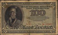 100 marek polskich 15.02.1919, Ser. AG , Miłczak