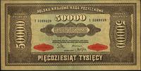50.000 marek polskich   10.10.1922, seria I, Mił