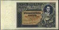 20 złotych 20.06.1931, Seria D H, Miłczak 72c