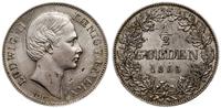 Niemcy, 1/2 guldena, 1865