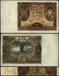 100 złotych 9.11.1934, Ser. B M znak wodny:  +X+