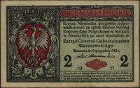 2 marki polskie 9.12.1916, "Generał", seria B, p