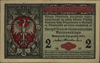 2 marki polskie 9.12.1916, "Generał", seria B, p