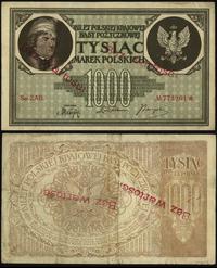 1.000 marek polskich 17.05.1919, papier bez znak