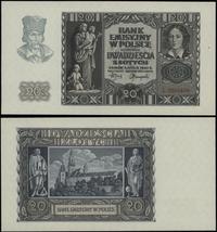 20 złotych 1.03.1940, seria L, numeracja 2601659
