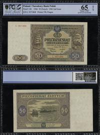 50 złotych 15.05.1946, seria L, numeracja 957186