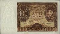 100 złotych 9.11.1934, seria C.B., prawy górny r
