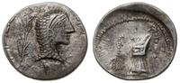 Cesarstwo Rzymskie, naśladownictwo (dackie?) denara L. Rosciusa Fabatusa
