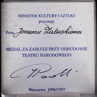 Polska, medal na pamiątkę odbudowy Teatru Polskiego, 1997