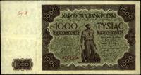 1.000 złotych 15.07.1947, seria A, po konserwacj
