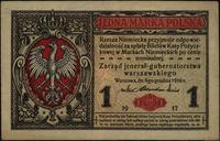 marka polska 09.12.1916, Seria A, ''...jenerał..