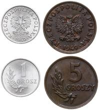 Polska, lot 2 monet, 1949