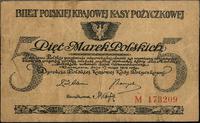 5 marek polskich  17.05.1919, Seria M, liczne zł
