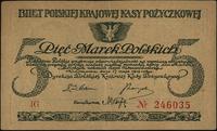 5 marek polskich  17.05.1919, Seria IG, lekkie p