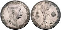 5 koron 1908, Wiedeń, pamiątkowa moneta wybita d