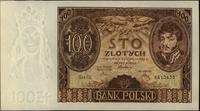 100 złotych 09.11.1934, Ser. C.G., piękne, Miłcz